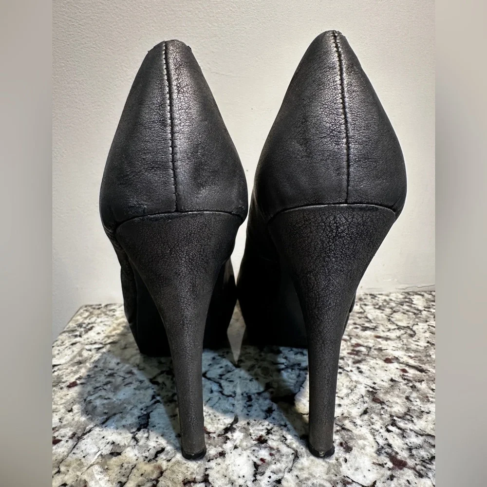 Jennifer Lopez‎ Caliente Black Platform Stiletto Pumps Women’s Size 9.5